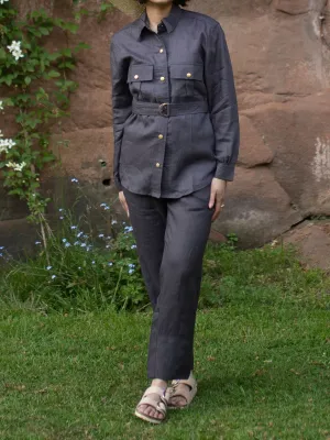 Arizona Relaxed Shirt Charcoal