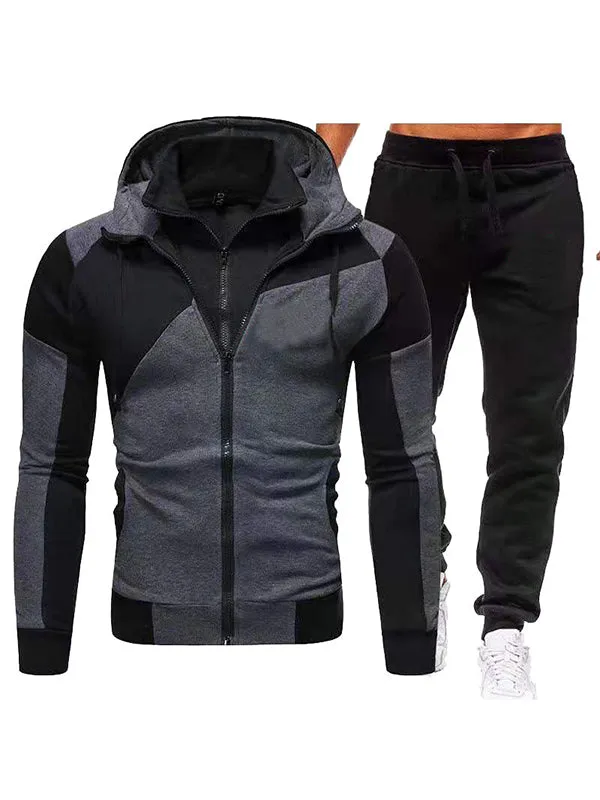 Autumn And Winter Sports Fitness Clothing Long Sleeve Hoodie Tracksuit Sets