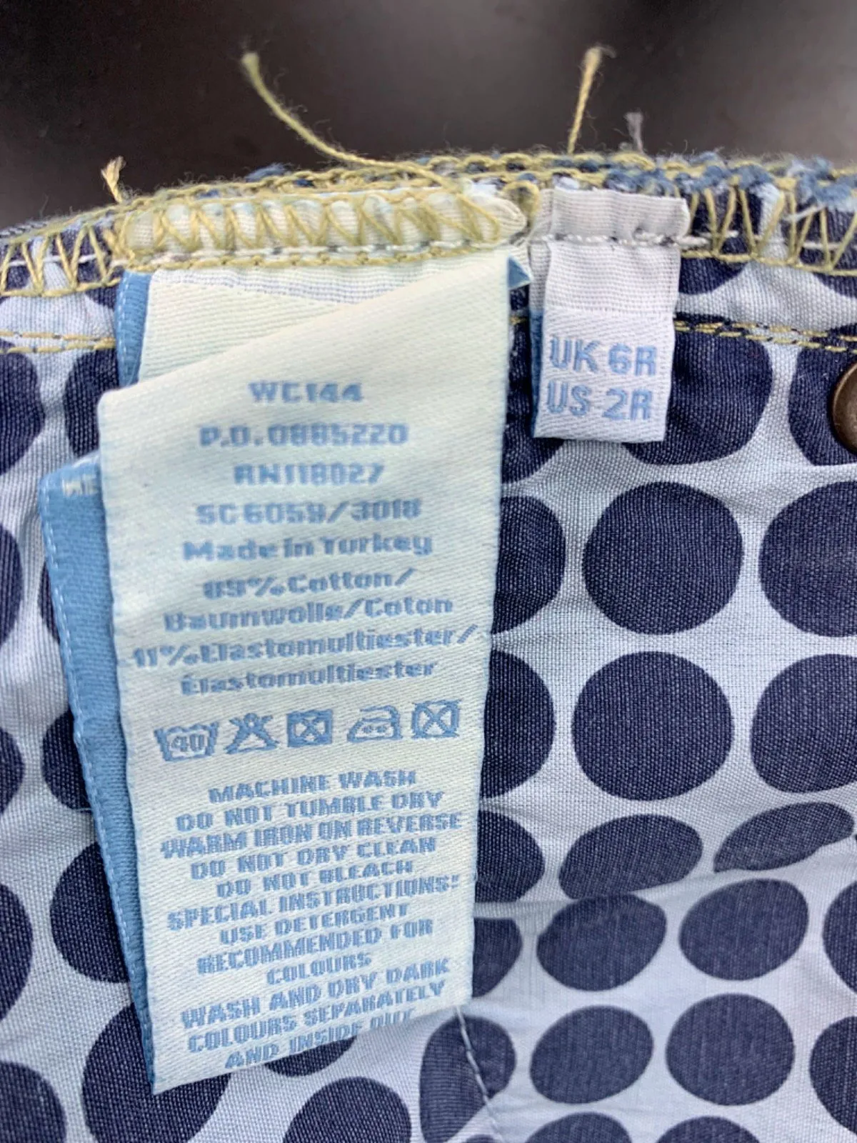 Boden Blue Skinny Jeans UK 6R