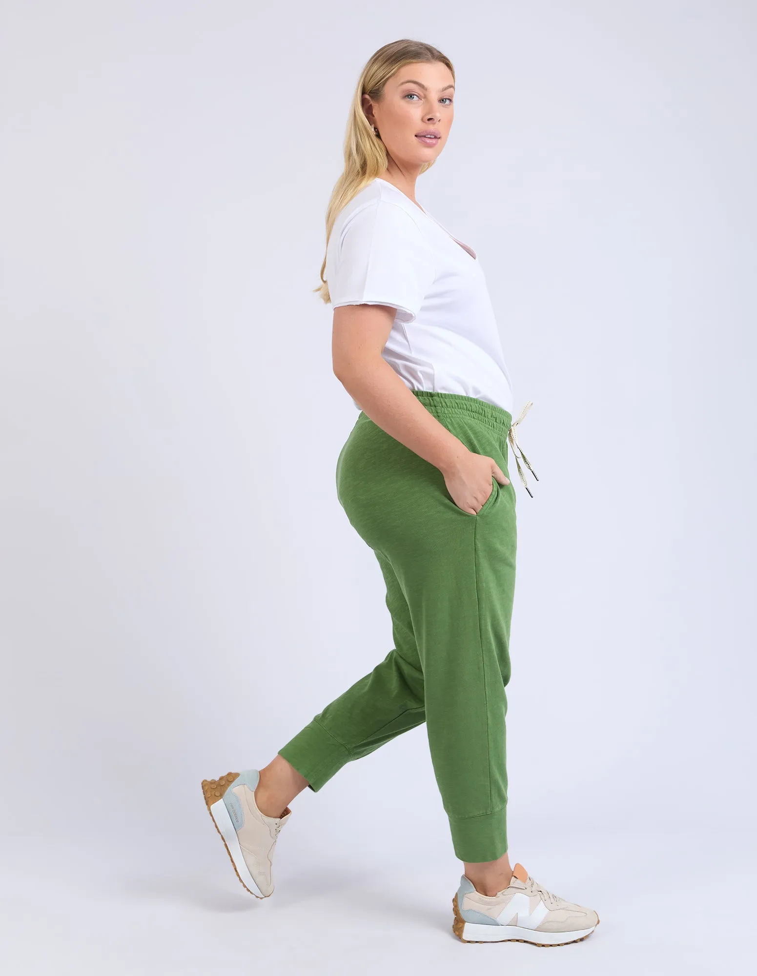 Brunch Pants - Cedar Green