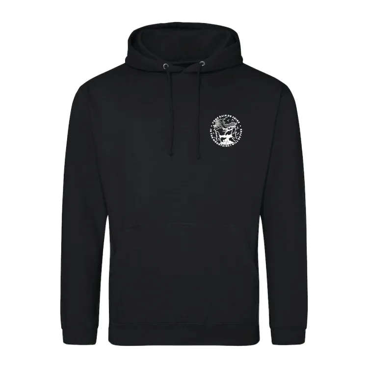 Come Rain Or Shine Adventure Hiking Hoody – Unisex Outdoor Hoodie