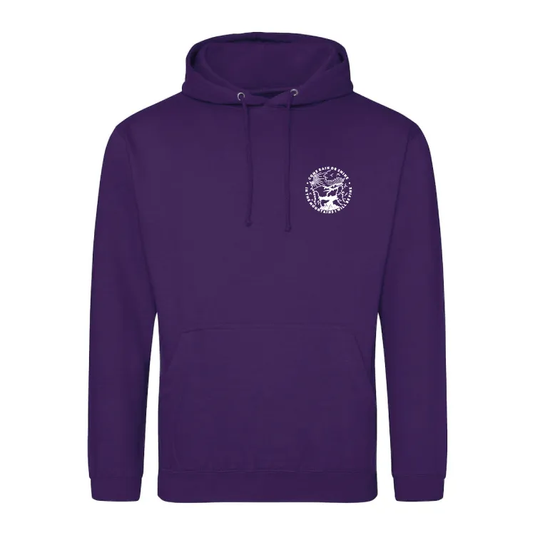 Come Rain Or Shine Adventure Hiking Hoody – Unisex Outdoor Hoodie