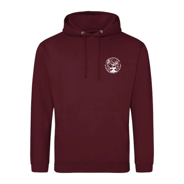 Come Rain Or Shine Adventure Hiking Hoody – Unisex Outdoor Hoodie