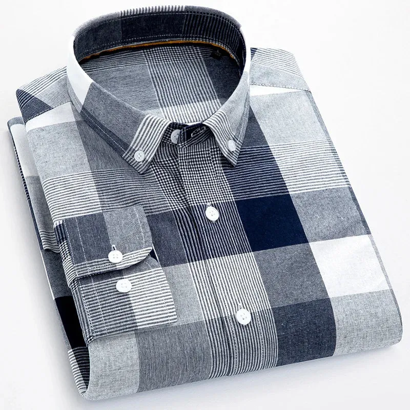 Cotton Oxford Dress Shirts