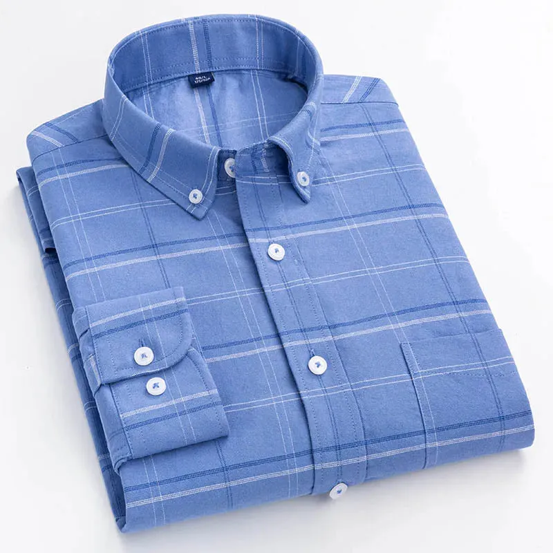 Cotton Oxford Dress Shirts