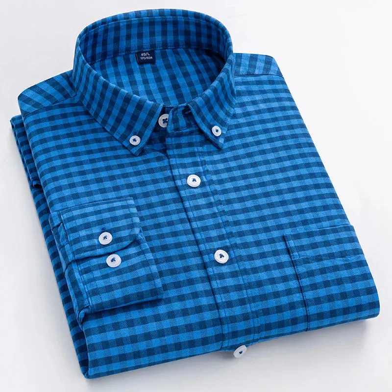 Cotton Oxford Dress Shirts