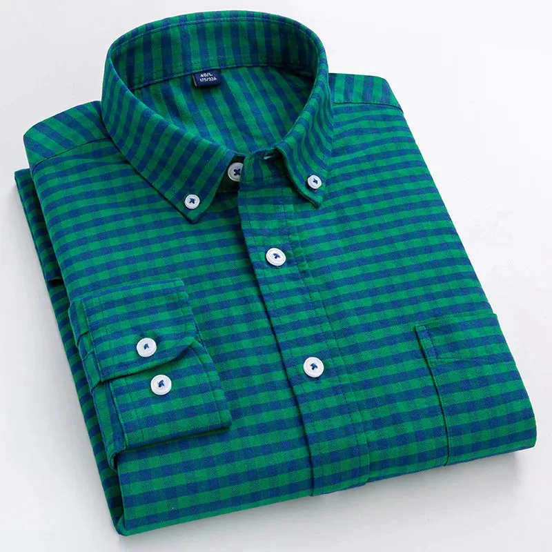 Cotton Oxford Dress Shirts