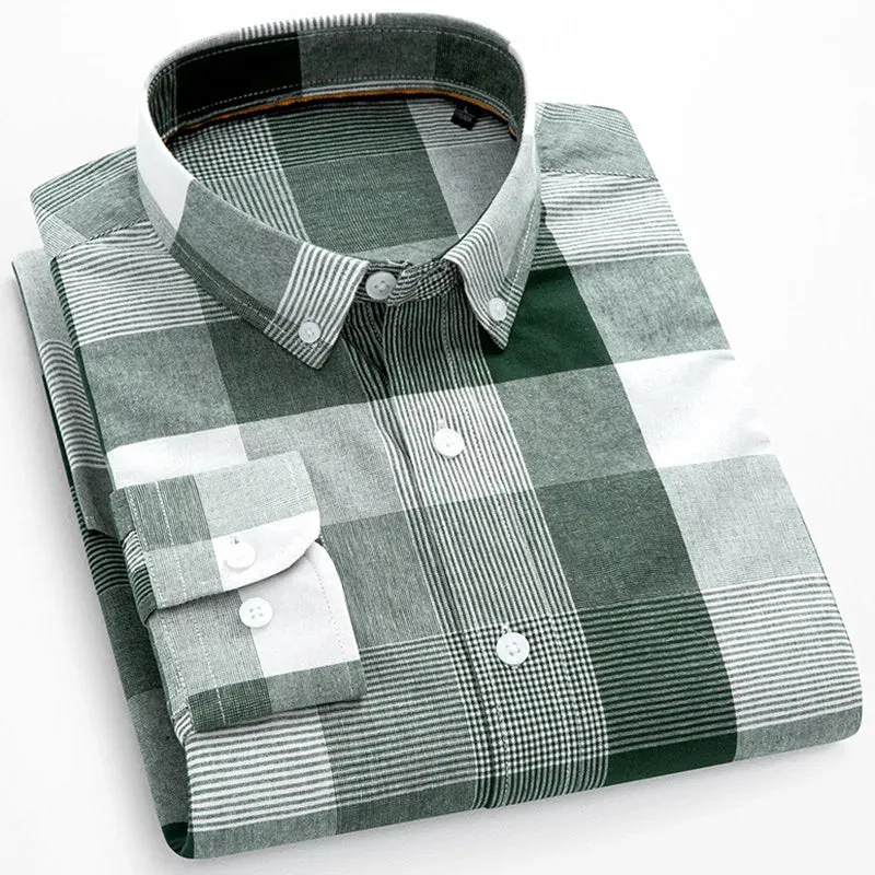 Cotton Oxford Dress Shirts