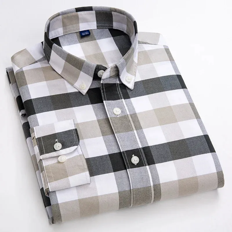 Cotton Oxford Dress Shirts