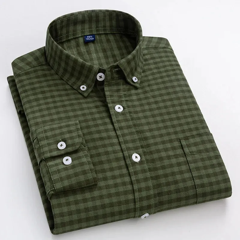 Cotton Oxford Dress Shirts