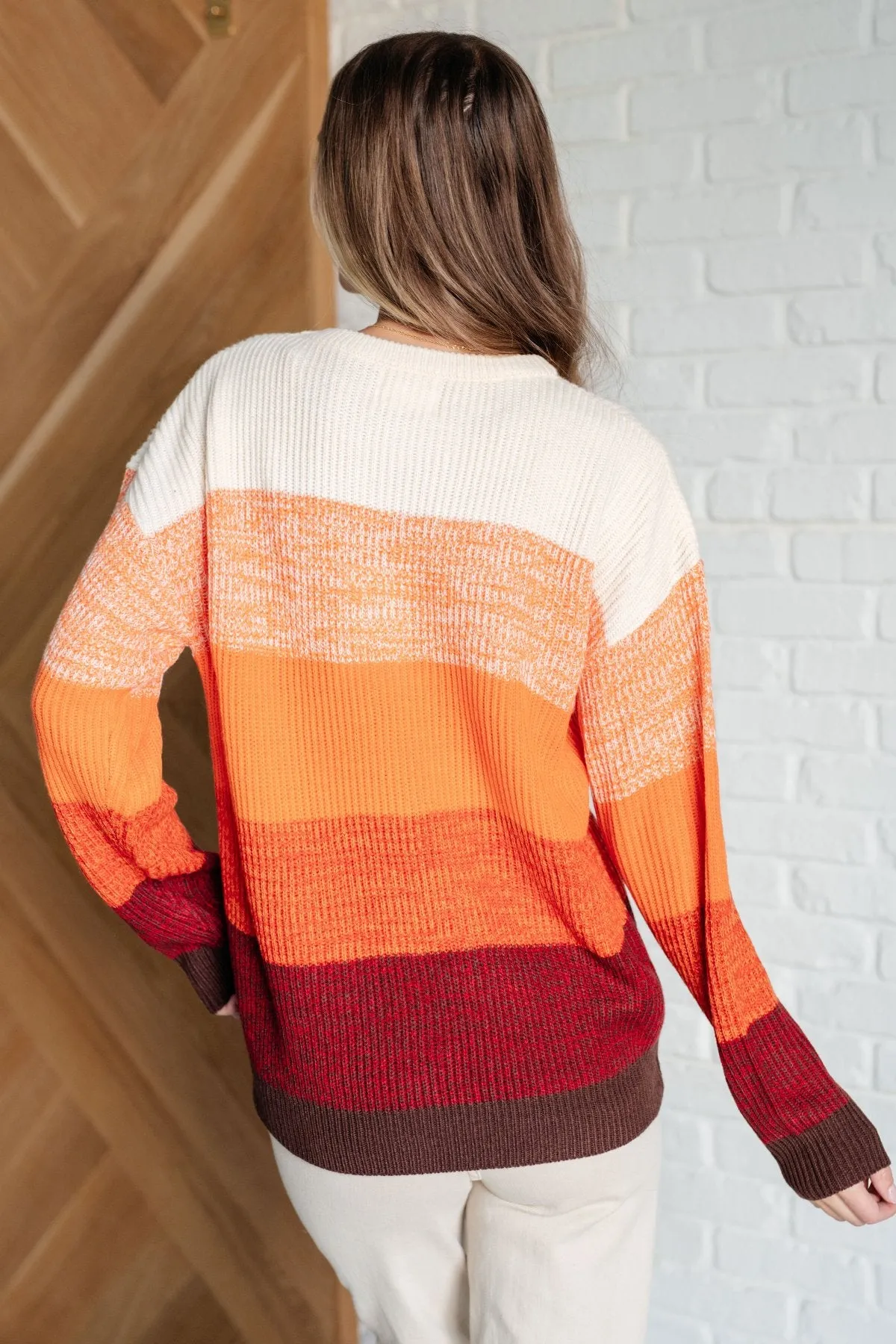 Cozy & Bright Color Block Sweater