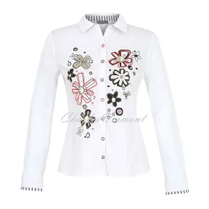 Dolcezza 'Pour Toi Minnie De Mickey' Blouse With Rhinestone Detail - Style 74653