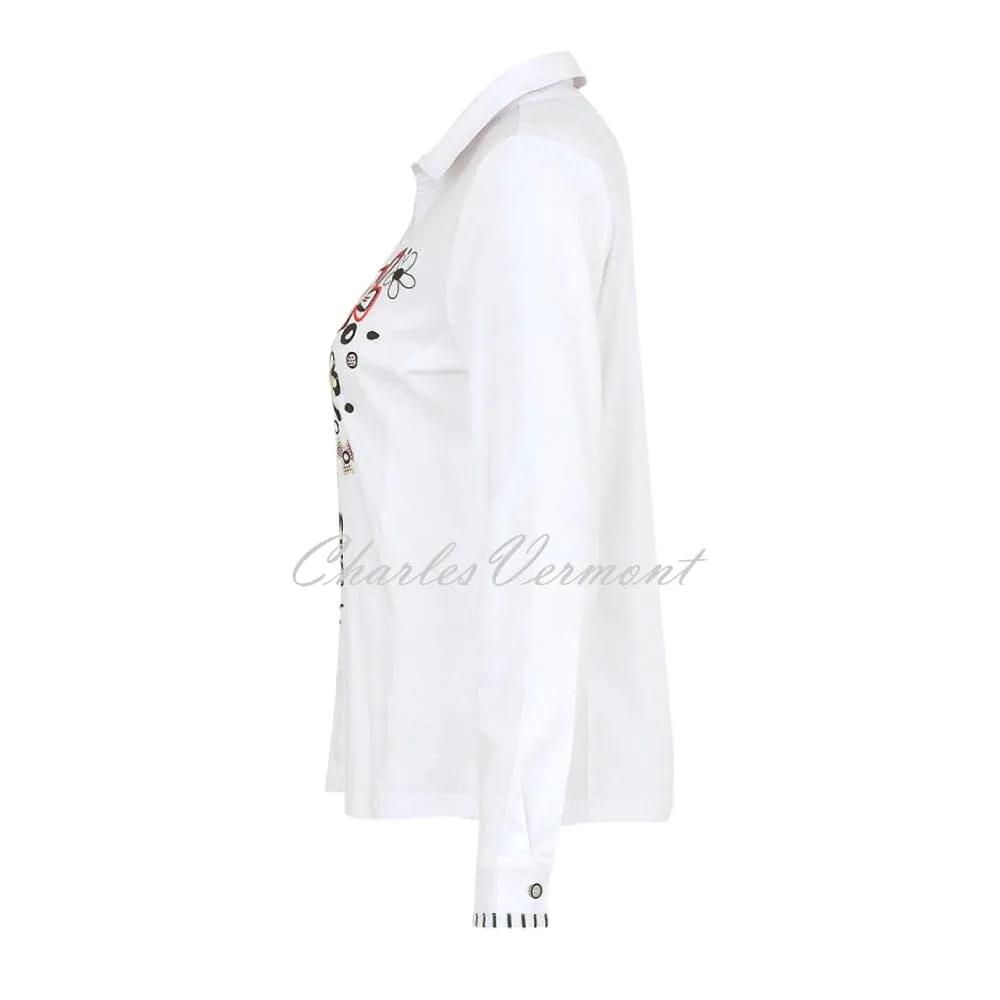 Dolcezza 'Pour Toi Minnie De Mickey' Blouse With Rhinestone Detail - Style 74653