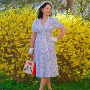 Dolores Dress in Daisy Print
