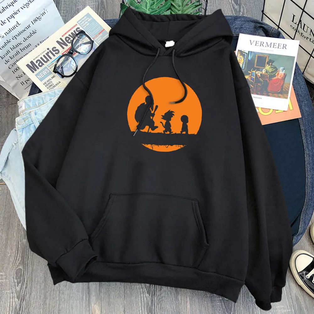 Dragon Ball Master Roshi and Goku Hoodie