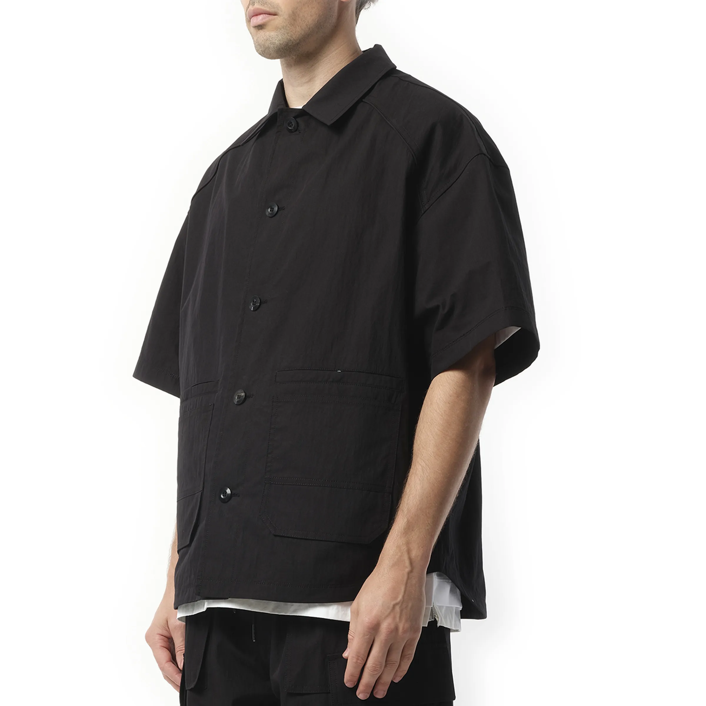 Dual Sleeve Work Shirts in Black