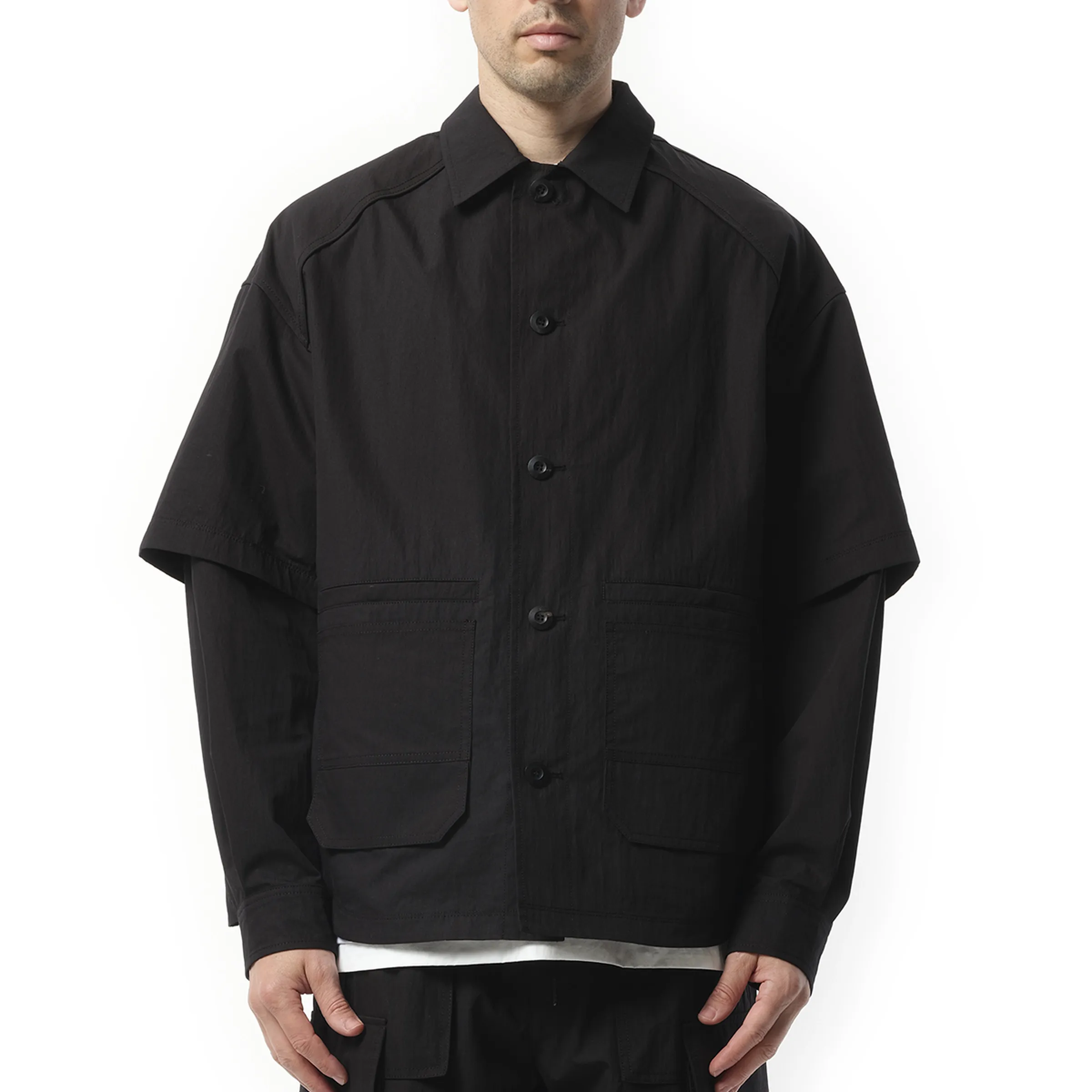 Dual Sleeve Work Shirts in Black