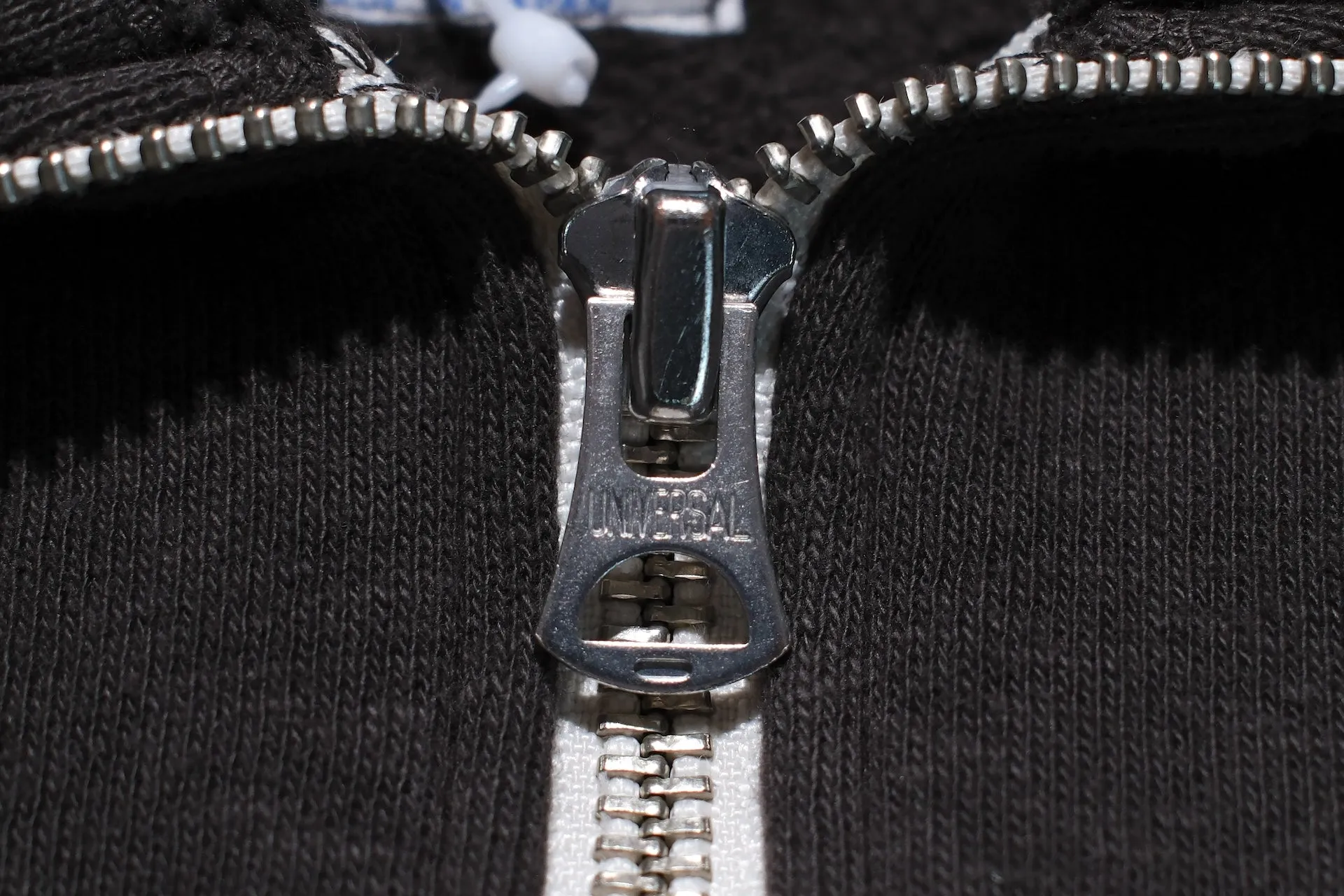 Dubble Works 11oz "Tsuri-ami" Half Zip Loopwheeled Sweatshirt (Sumi Black)