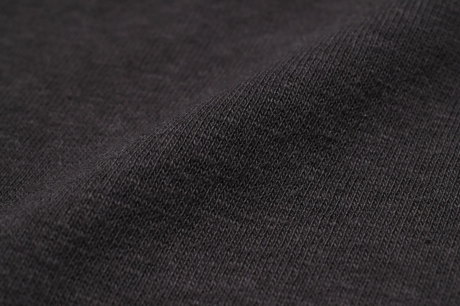 Dubble Works 11oz "Tsuri-ami" Half Zip Loopwheeled Sweatshirt (Sumi Black)
