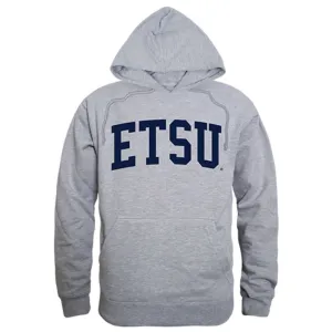 ETSU East Tennessee State University Game Day Hoodie Sweatshirt Heather Grey