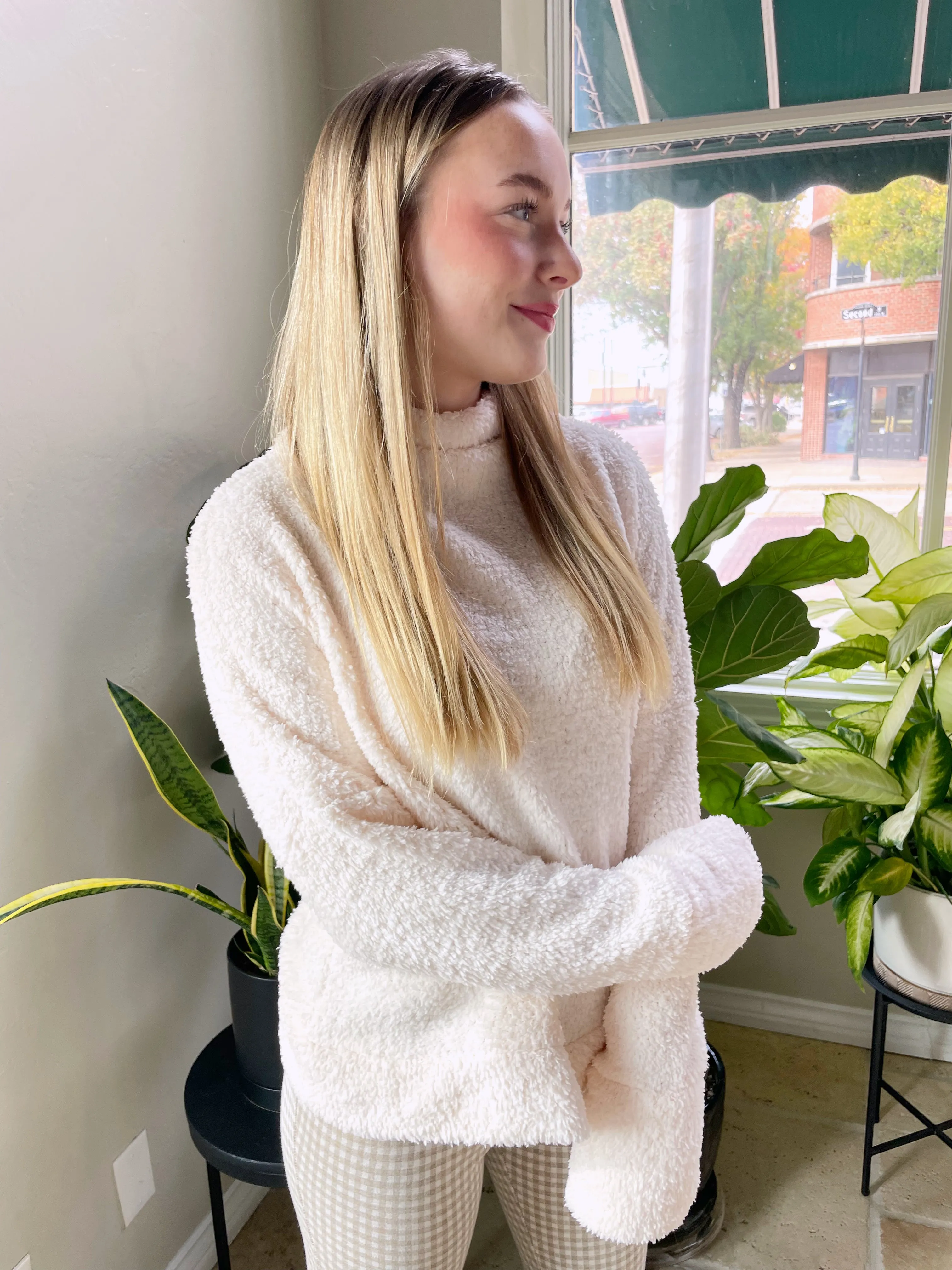 Extra Cozy Sweater in Cream