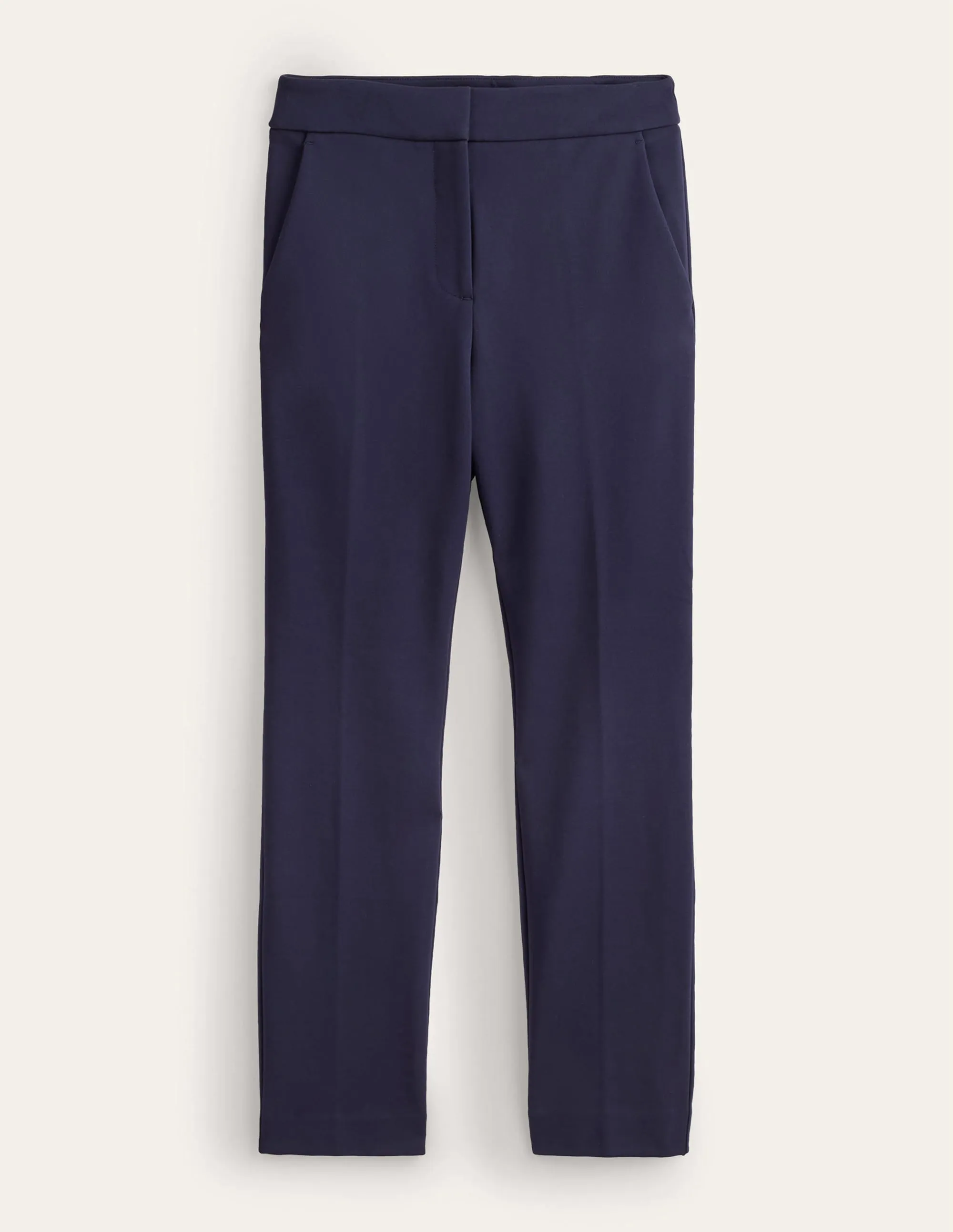 Hampshire 7/8 Ponte Trousers-Navy