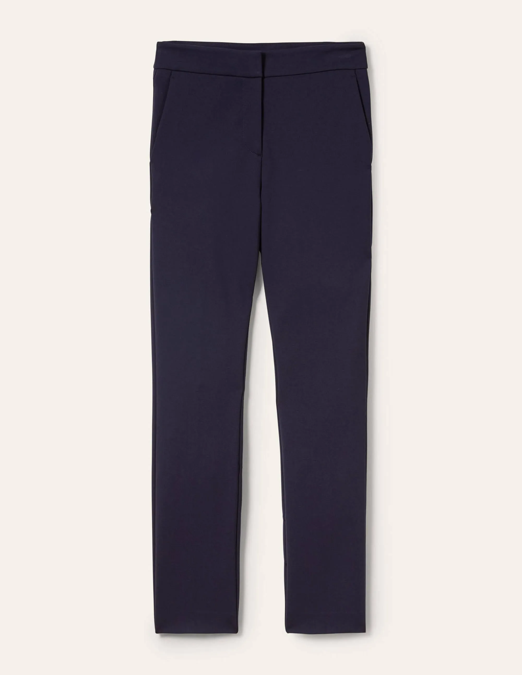 Hampshire 7/8 Ponte Trousers-Navy