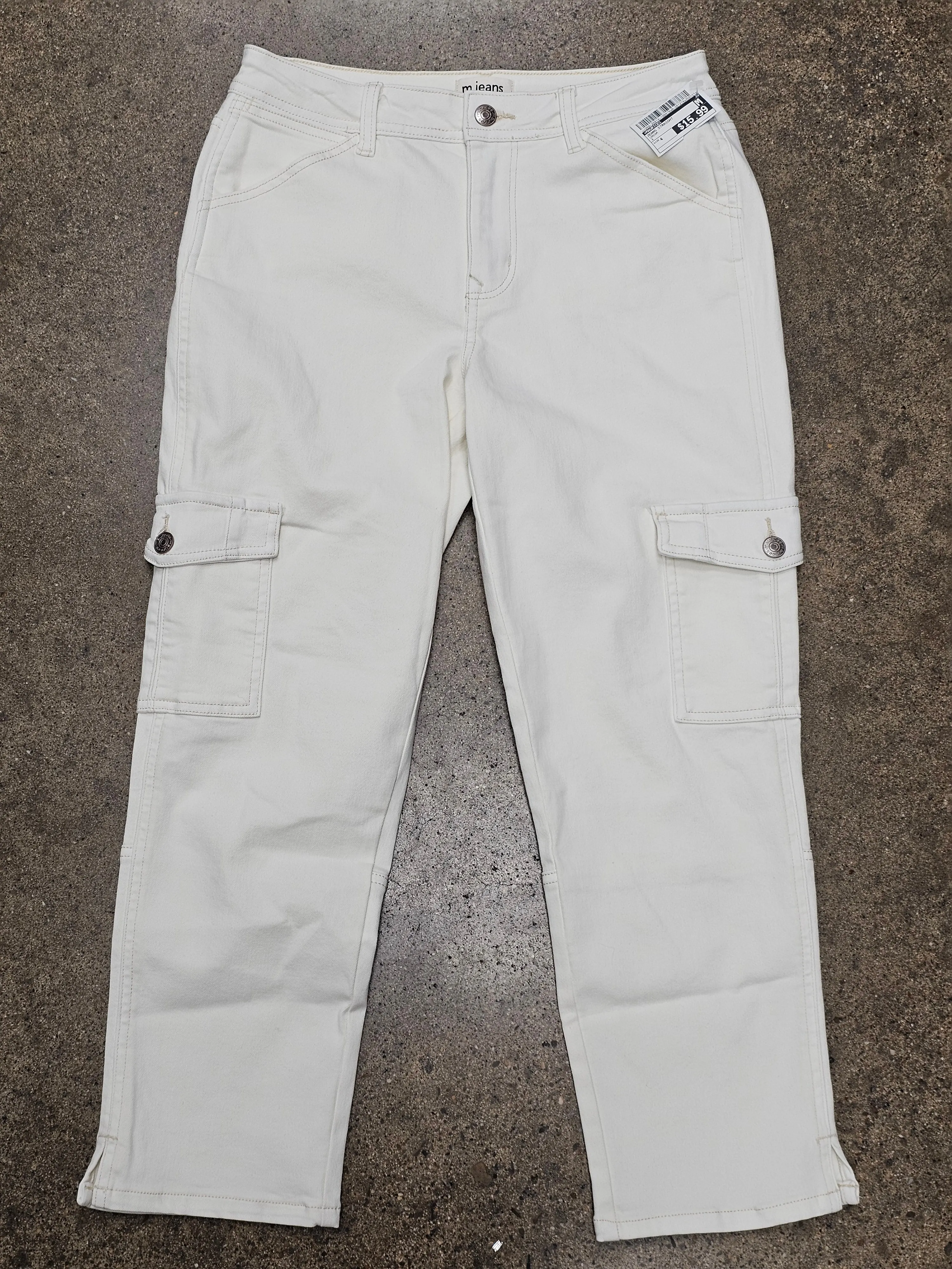 Jeans Straight By Maurices In Cream, Size:4