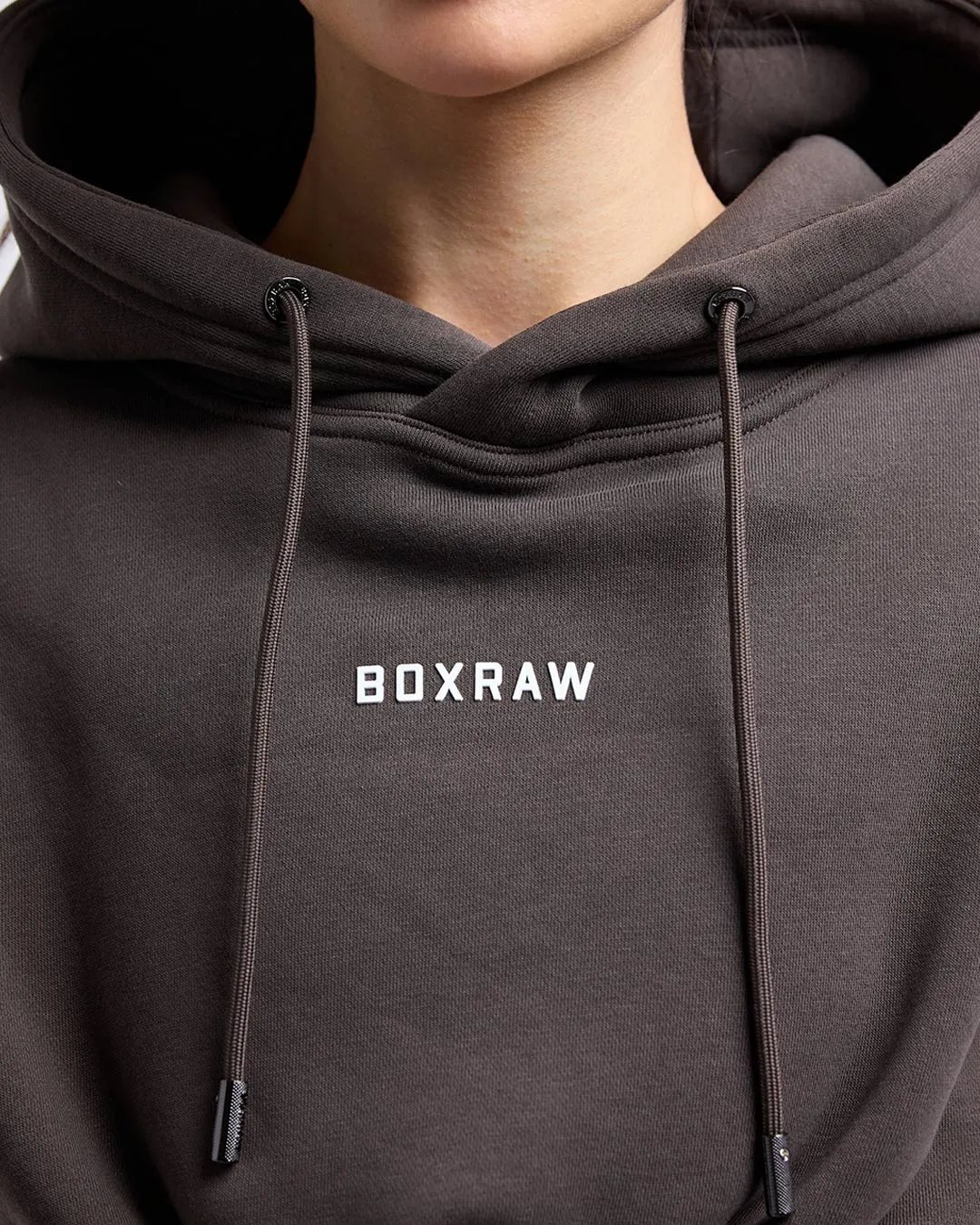 Johnson Cropped Hoodie - Mocha