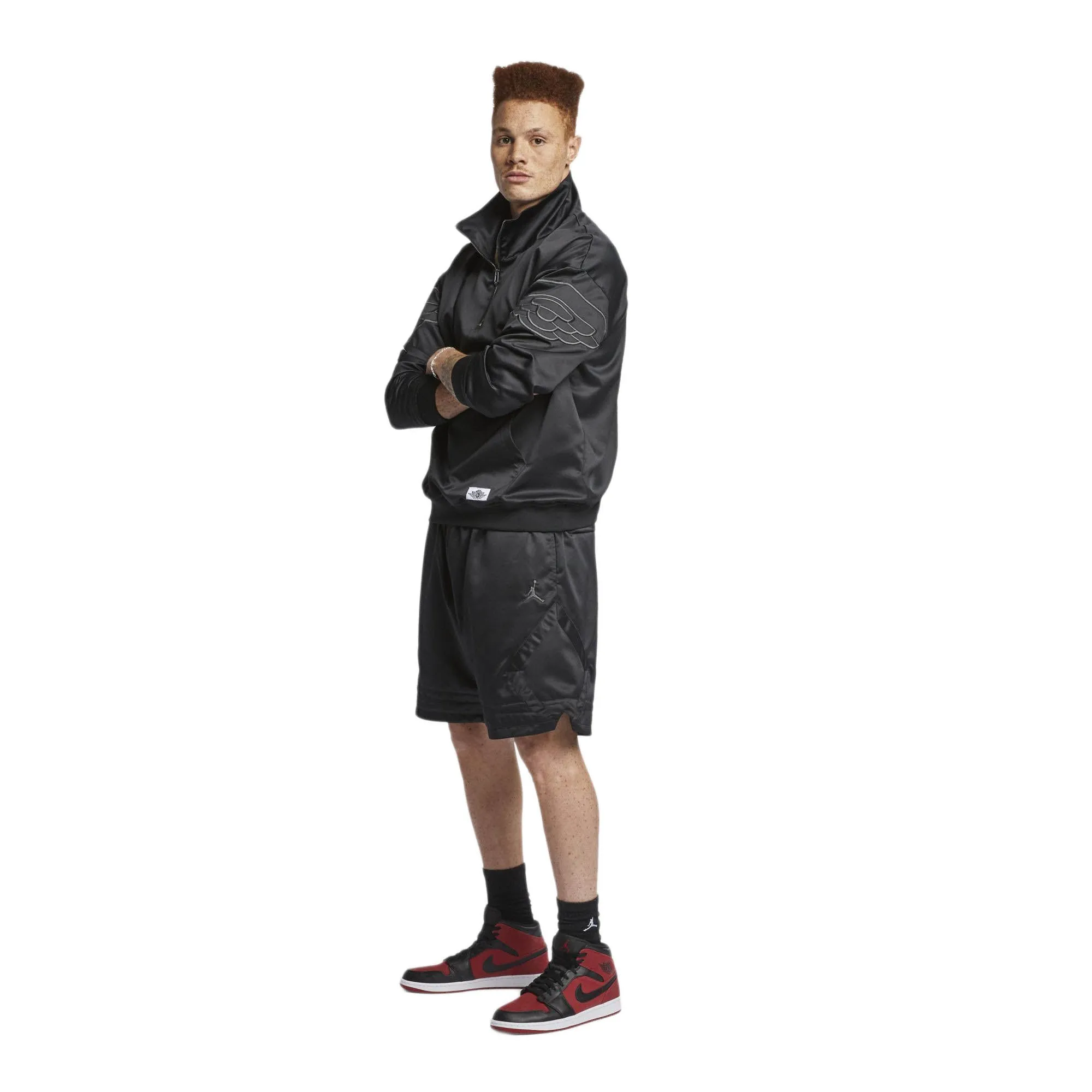 Jordan Wing Classic Men's Pull Over Hoodie Black