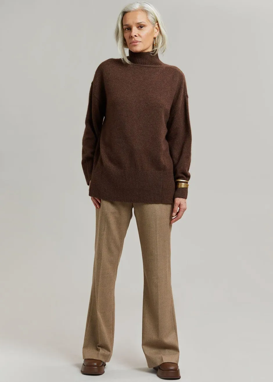 Lennon Wool Pants - Sand