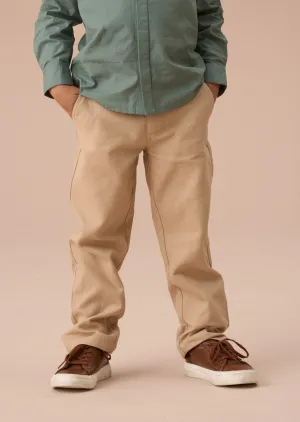 Luca Stone Textured Smart Trouser