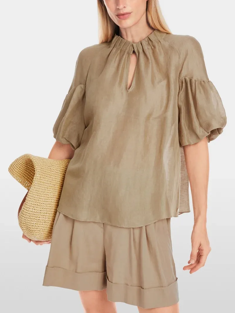 Marc Cain Ballon Blouse With Sleeve