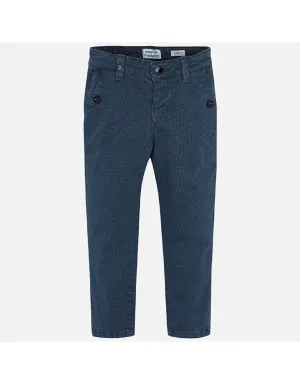 Mayoral Cobalt Printed Trousers