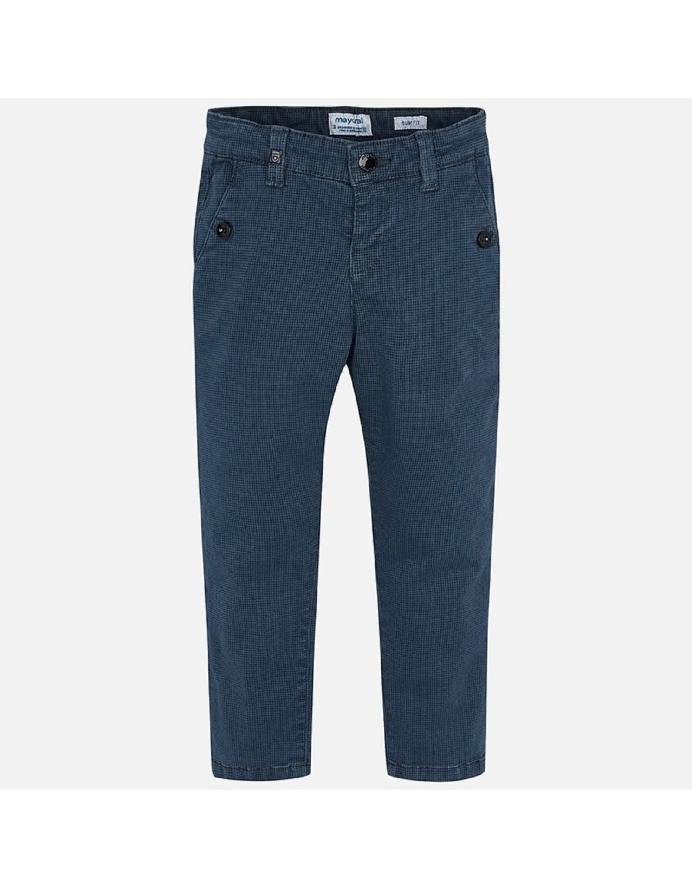 Mayoral Cobalt Printed Trousers