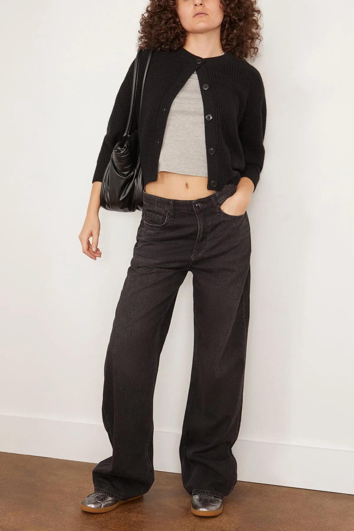 Nestor Cardigan in Black
