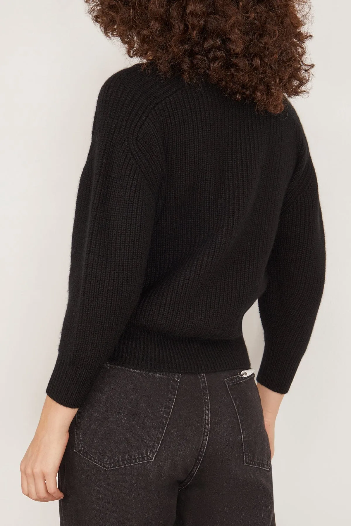 Nestor Cardigan in Black