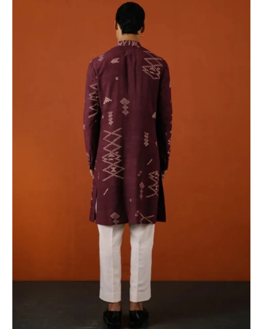 Oxblood Nirmalya Kurta Set