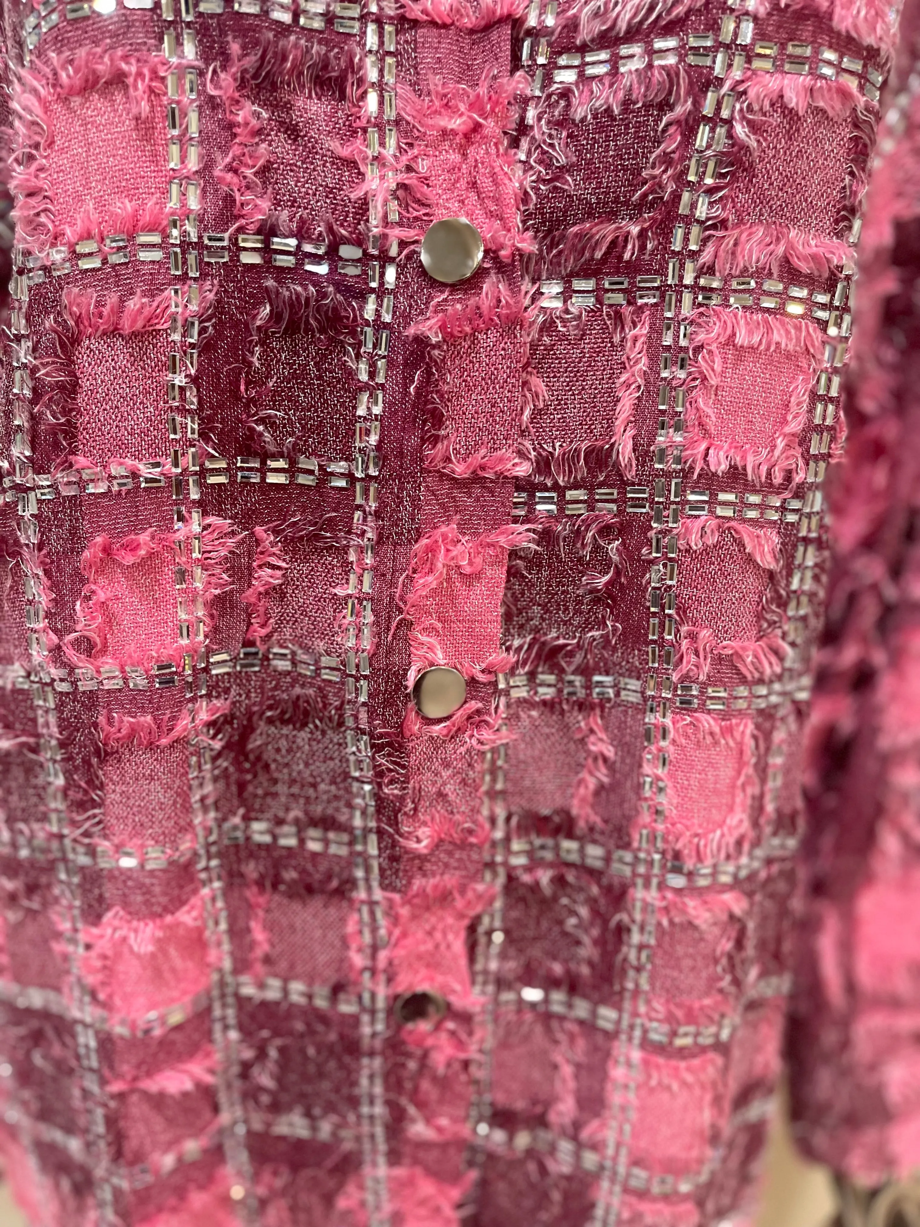 Pink Check Shirt