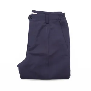 Portofino Cotton & Linen Pants in Navy