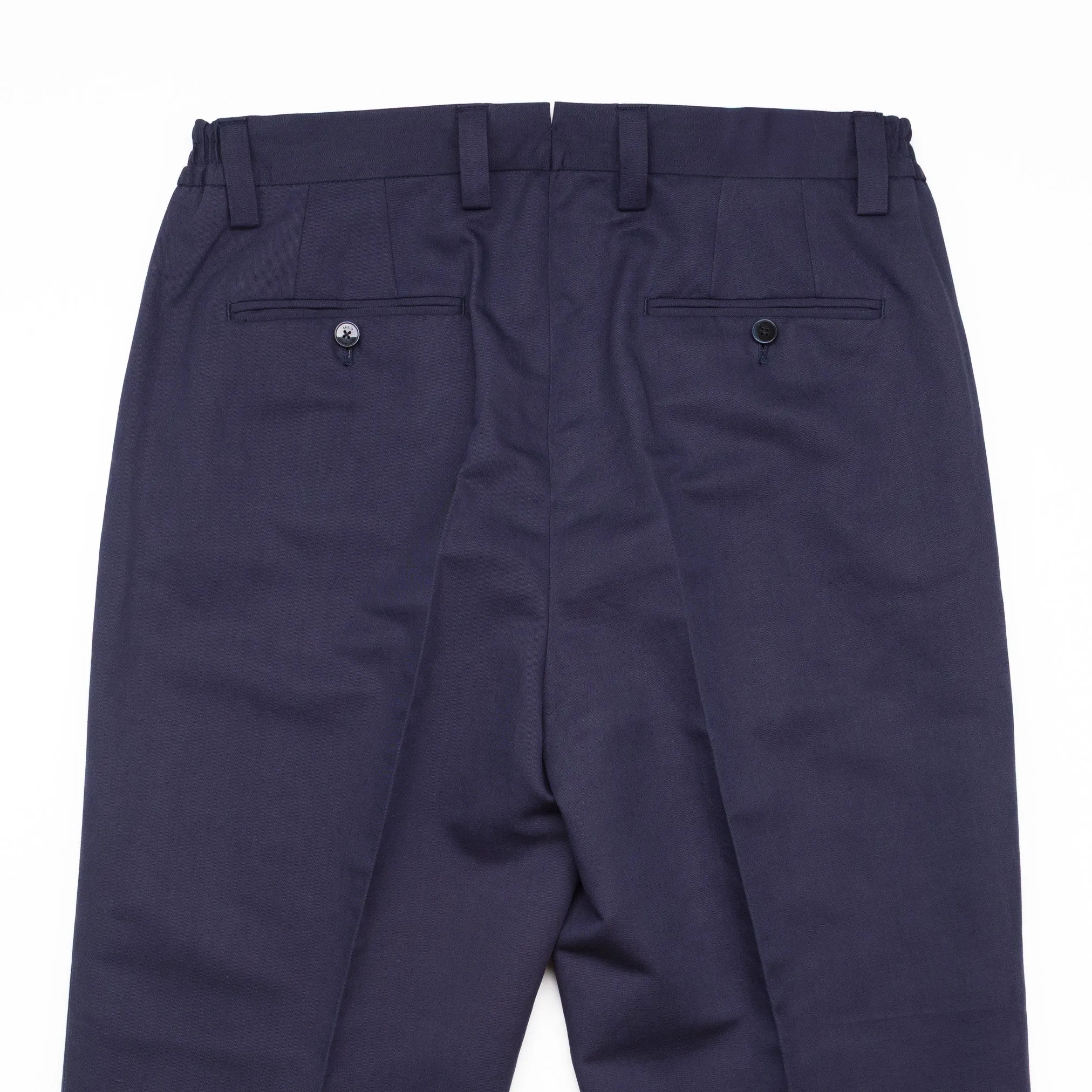 Portofino Cotton & Linen Pants in Navy