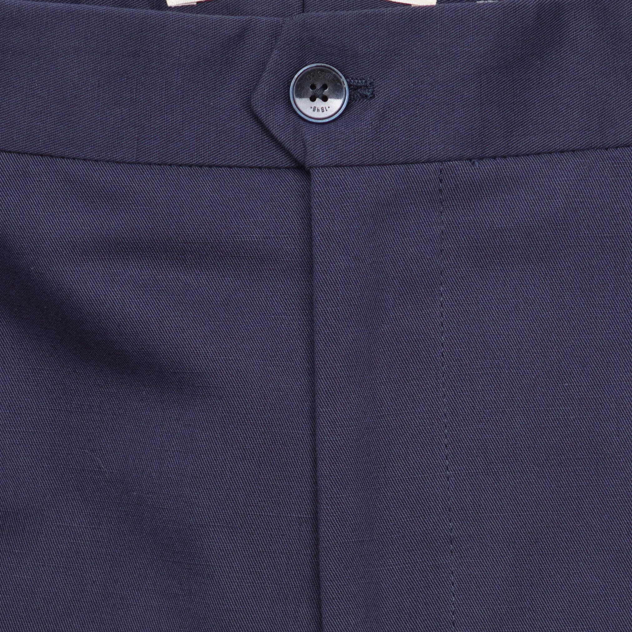 Portofino Cotton & Linen Pants in Navy