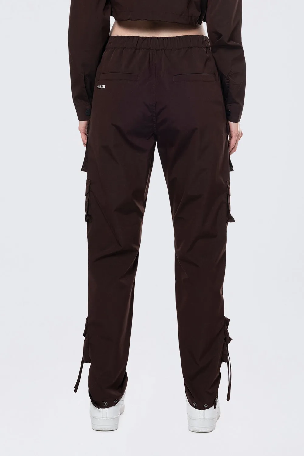 Relaxed Utility Slouched Pants - Espresso