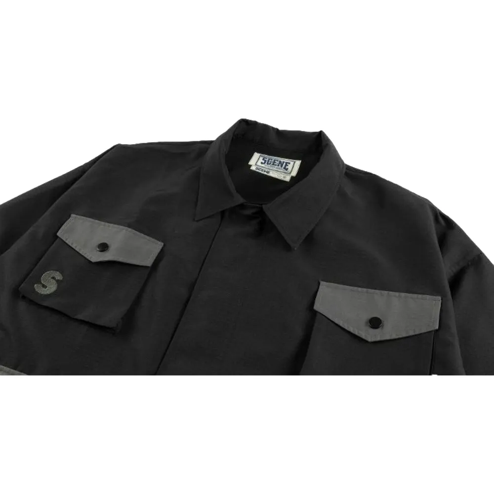 SCENE BY ICE FIRE FUNCTIONAL JACKET-BLACK