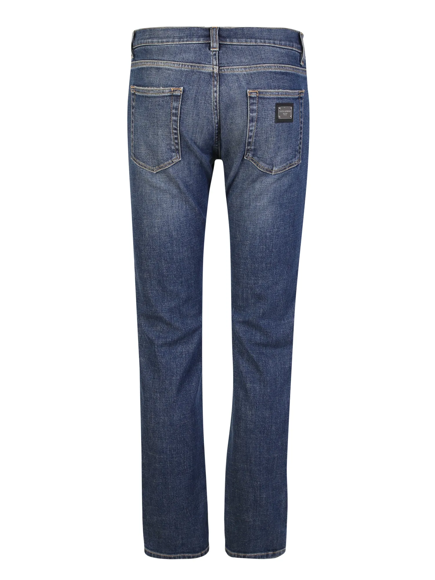 Slim fit dark blue jeans