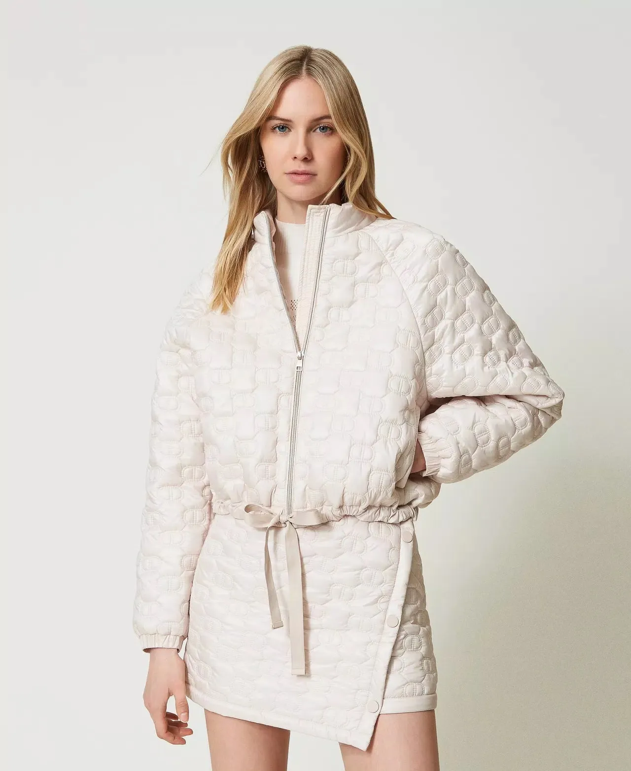 TWS-242TP2021 BLACK WOVEN JACKET