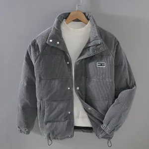 Warm Corduroy-Style Jacket