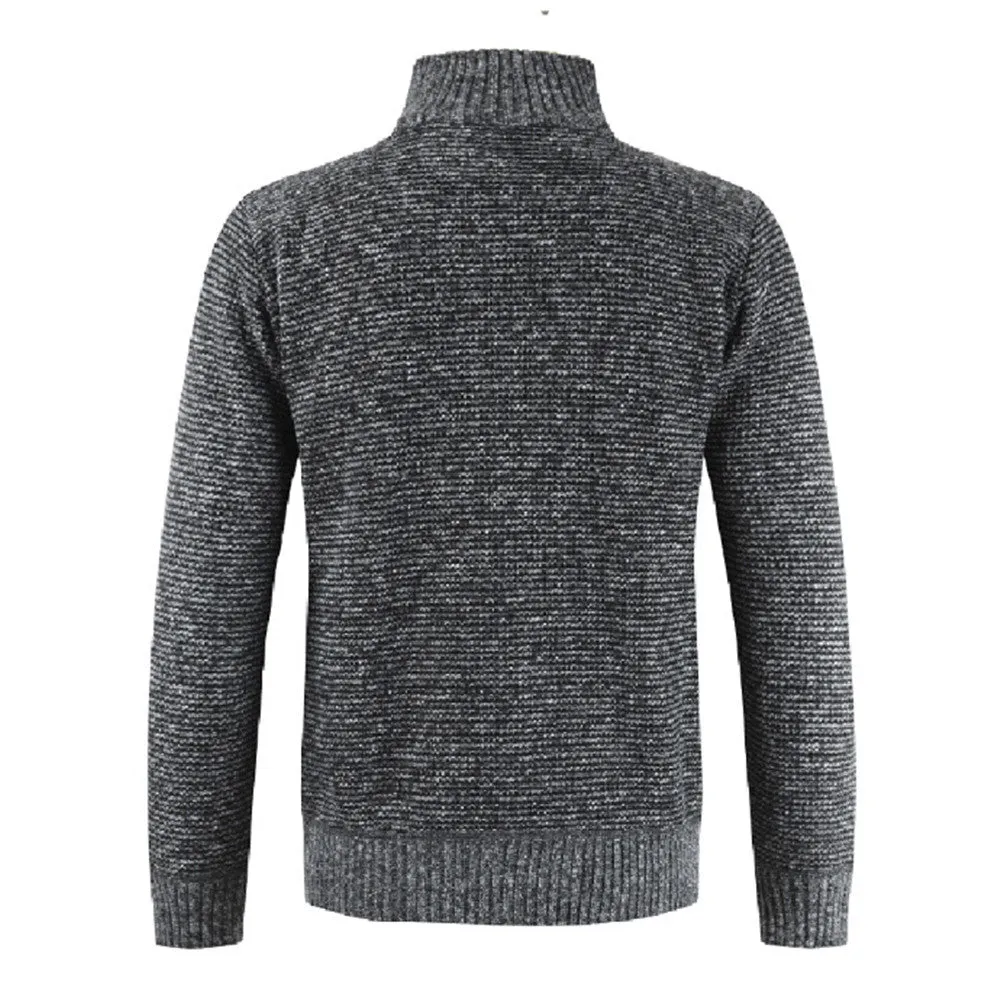West Louis Packwork Warm Zipper Sweater
