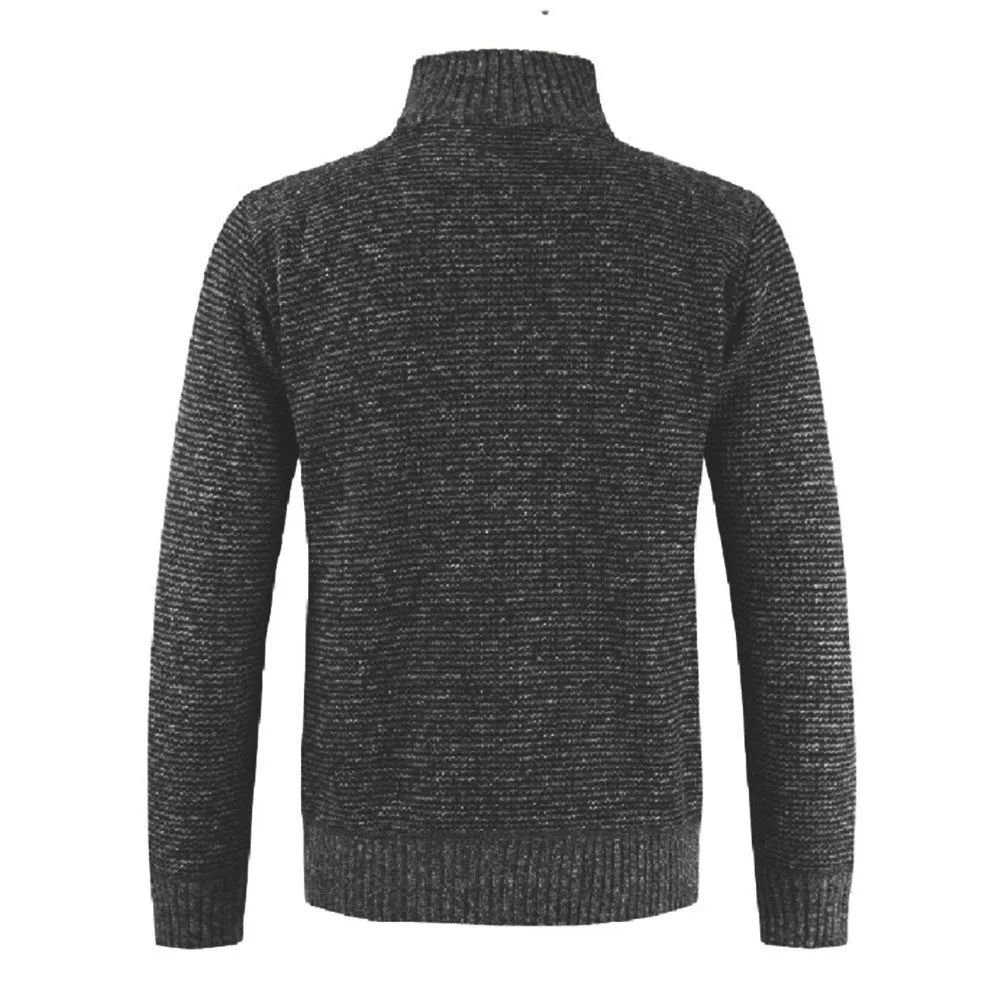 West Louis Packwork Warm Zipper Sweater