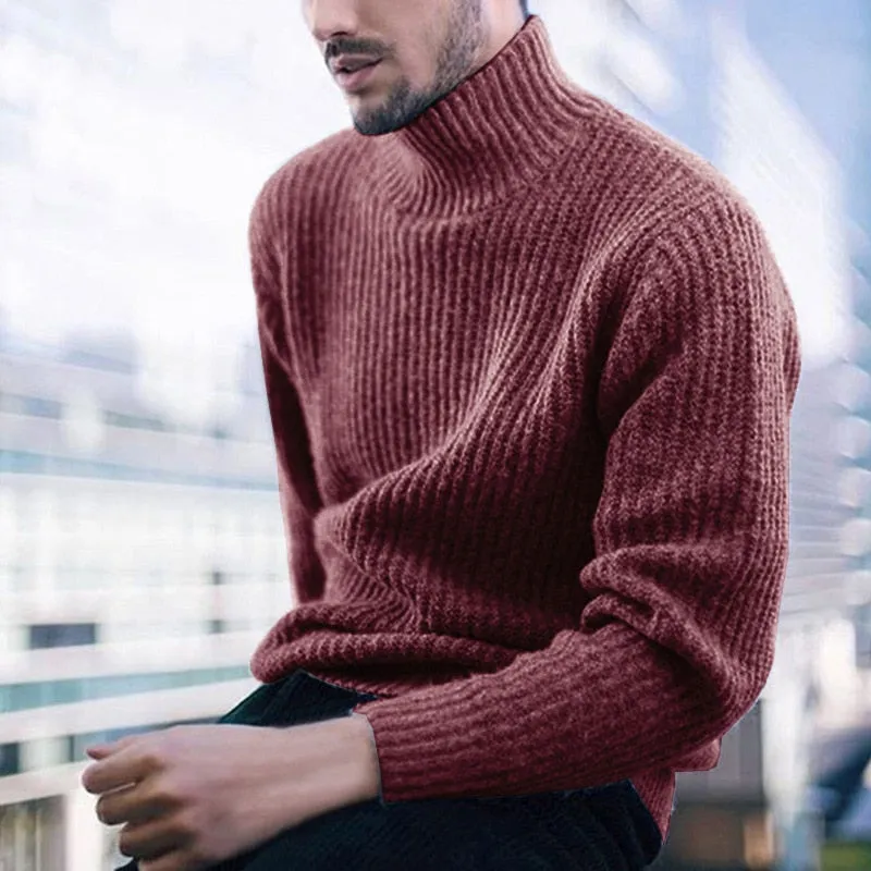 West Louis Warm Cashmere Turtleneck Sweater